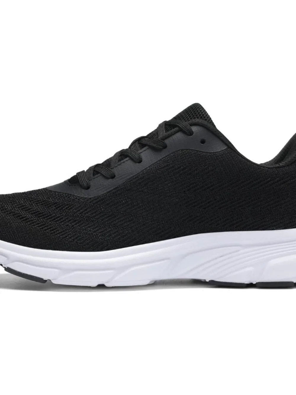Women's Black Running Shoes Breathable Casual Non Slip Walking Sneakers